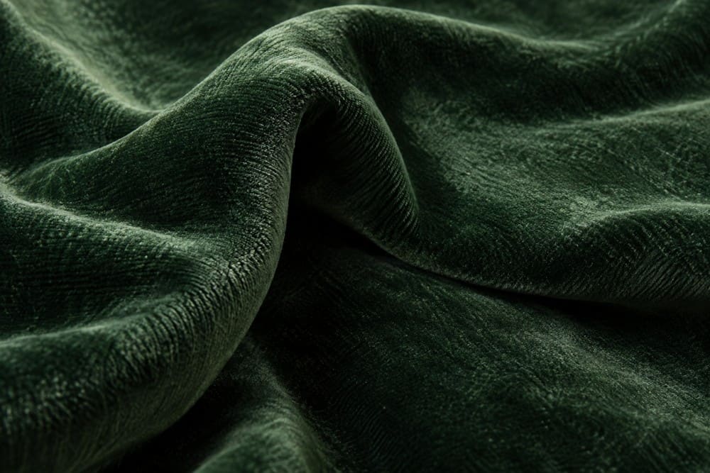 Velvet material detail